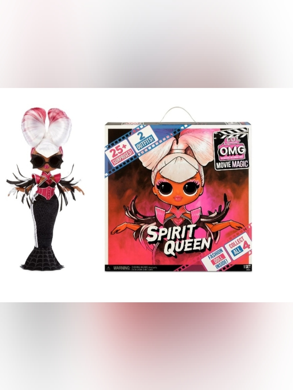 LOL Surprise OMG Movie Magic Spirit Queen Fashion Doll